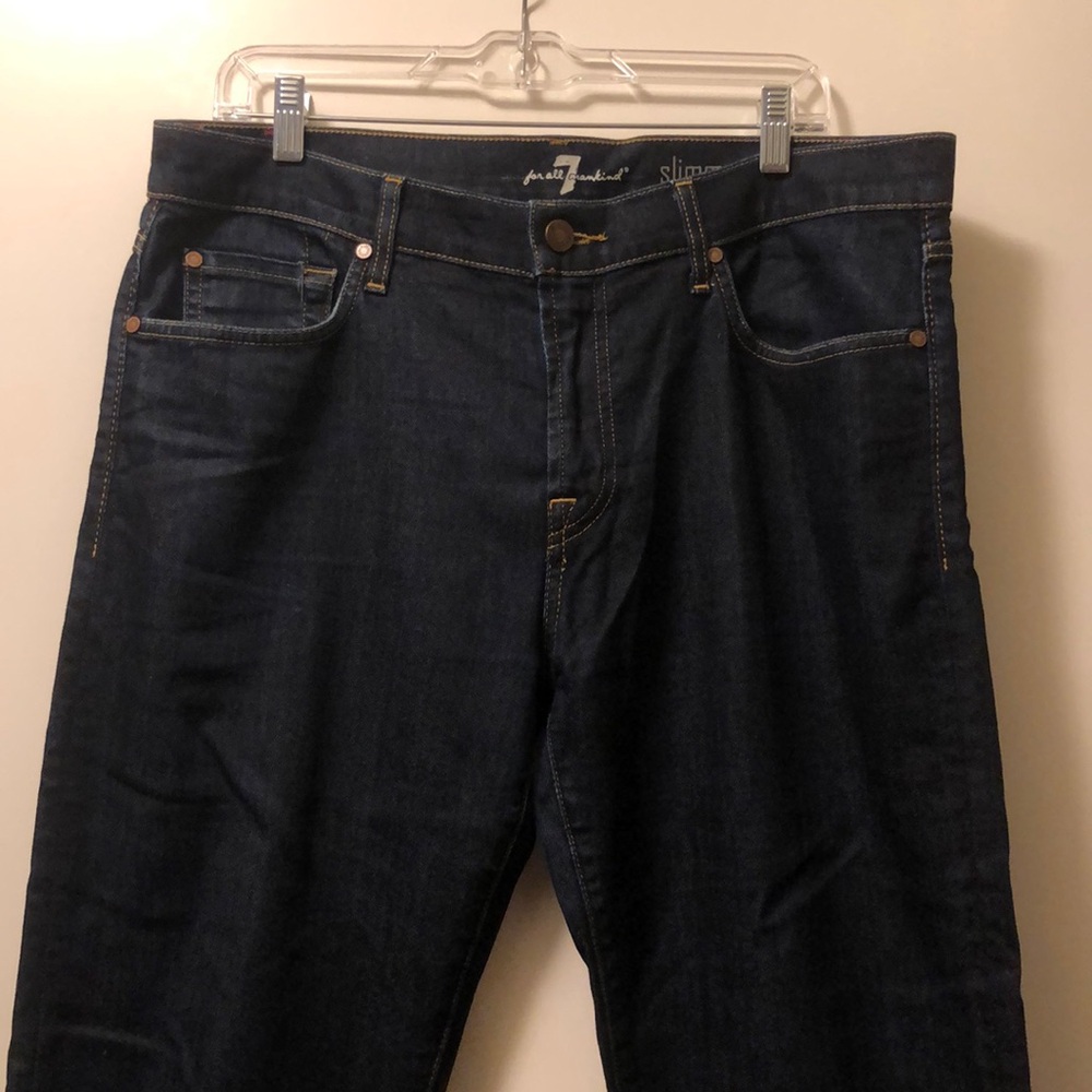 NWOT Mens size 36 7 for all mankind slimmy jeans